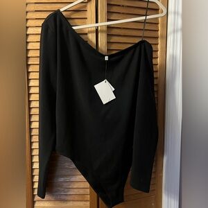 Elegant Black Women's Bodysuit